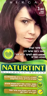 נטורטינט צבע לשיער 3.6 שחור דובדבן סופר מדיקה