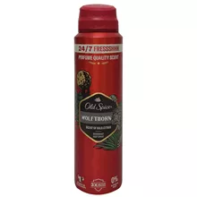 אולד ספייס דאודורט ספריי וולף ת'ורן 150 מ"ל / OLD SPICE סופר מדיקה