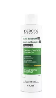וישי דרקוס  שמפו נגד קשקשים לשיער יבש Anti-Dandruff Shampoo Dry Hair 200ml DERCOS VICHY סופר מדיקה