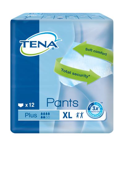 טנה מכנסונים פלוס 12 יחידות XL