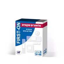 פירסט און פלסטרים שקופים עמידים / First On סופר מדיקה