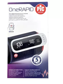 מד לחץ דם דיגיטלי עם צג על הזרוע עם אפליקציה / ONE RAPID סופר מדיקה