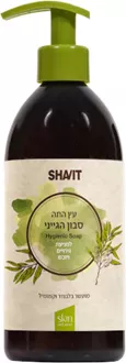 שביט עץ התה סבון היגייני למניעת גירויים ויובש 500 מ"ל / SHAVIT סופר מדיקה
