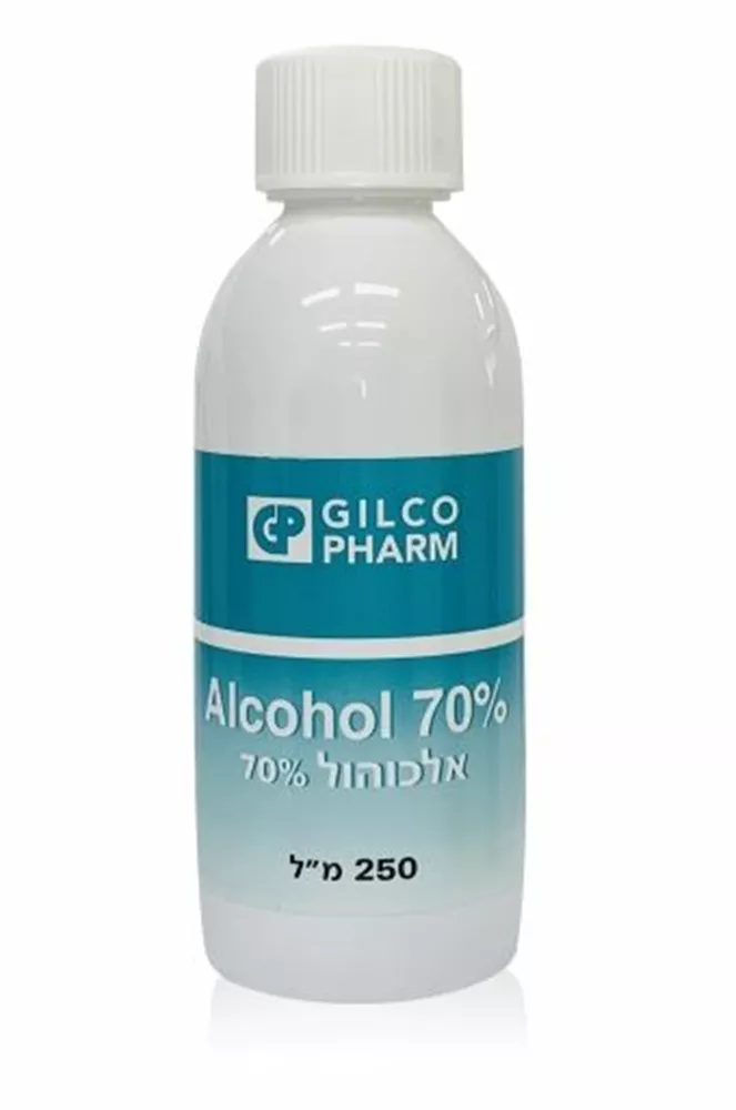 גילקו פארם אלכוהול 70% 250  מ