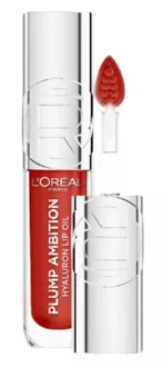 לוראל פלאמפ אמבישן שמן לשפתיים 485 L'Oréal Paris Plump Ambition Hyaluron Lip Oil סופר מדיקה