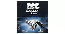 ג'ילט סנסור אקסל 5 יחידות / Gillette Sensor סופר מדיקה