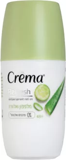 קרמה דאודורנט רול און לגבר מלפפון ואלוורה 75 מ"ל / CREMA סופר מדיקה