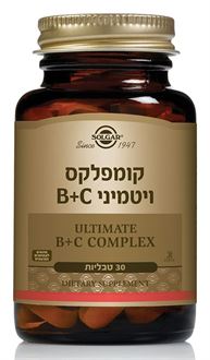 סולגאר קומפלקס ויטמיני B+C / Complex סופר מדיקה