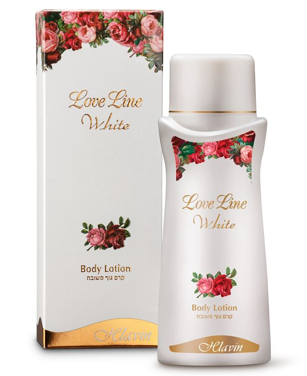 חלאבין קרם גוף וואיט 275 מ״ל Love Line White Hlavin