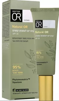 ד"ר עור קרם יום SPF30 לצמצום קמטים 95% רכיבים ממקור טבעי סופר מדיקה