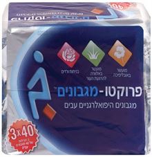 פרוקטו מגבונים עבים שלישייה  ( 3 חבילות של 40 יחידות ) סופר מדיקה