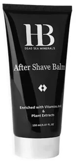 HB קרם לחות לגבר לאחר גילוח 150 מ"ל   HB Dead Sea Minerals AFTER SHAVE BALM סופר מדיקה