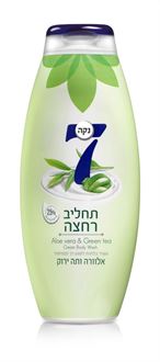 נקה 7 תחליב רחצה  אלוורה ותה ירוק 750 מל סופר מדיקה