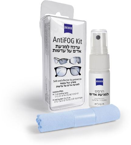 זייס ערכה למניעת אדים על עדשות תרסיס 15  מ