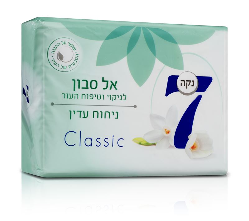 נקה 7 סבון מוצק Classic רביעיה ניחוח עדין