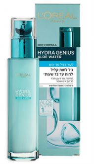 לוריאל ג'ל לחות קליל L'Oréal Paris Hyaluronic Acid for Normal To Dry Skin 70ml סופר מדיקה