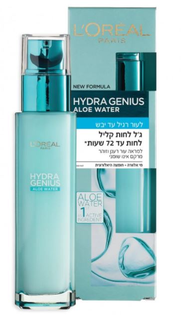לוריאל ג'ל לחות קליל L'Oréal Paris Hyaluronic Acid for Normal To Dry Skin 70ml