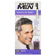 גאסט פור מן טאץ אוף גריי לגבר T-55 שחור אפור / Just For Men סופר מדיקה