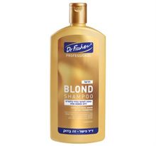 דר. פישר שמפו BLOND לשיער בלונדיני ללא מלחים 400 מ"ל Dr. Fisher סופר מדיקה