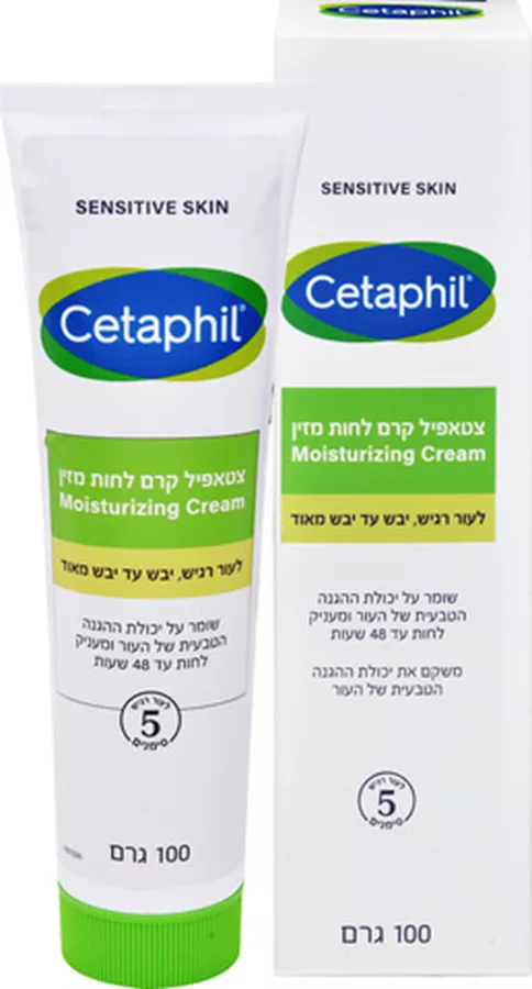 צטאפיל קרם לחות מזין לעור רגיש יבש עד יבש מאוד 100 גרם / CETAPHIL