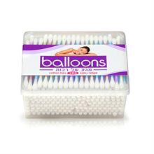 בלונס צמרונים לאוזניים 200 יחידות / BALLOONS סופר מדיקה