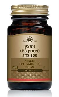 סולגאר ויטמין B3 ניאצין / Vitamin B3 Niacin סופר מדיקה