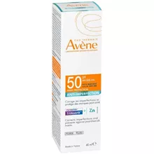 אוון תחליב הגנה מהשמש SPF 50 לעור עם פצעונים או פגמים 40 מ"ל / AVENE סופר מדיקה