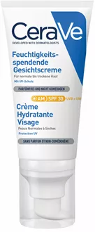 סרווה תחליב לחות לפנים לעור רגיל עד יבש 52 מל  CeraVe SPF30 סופר מדיקה