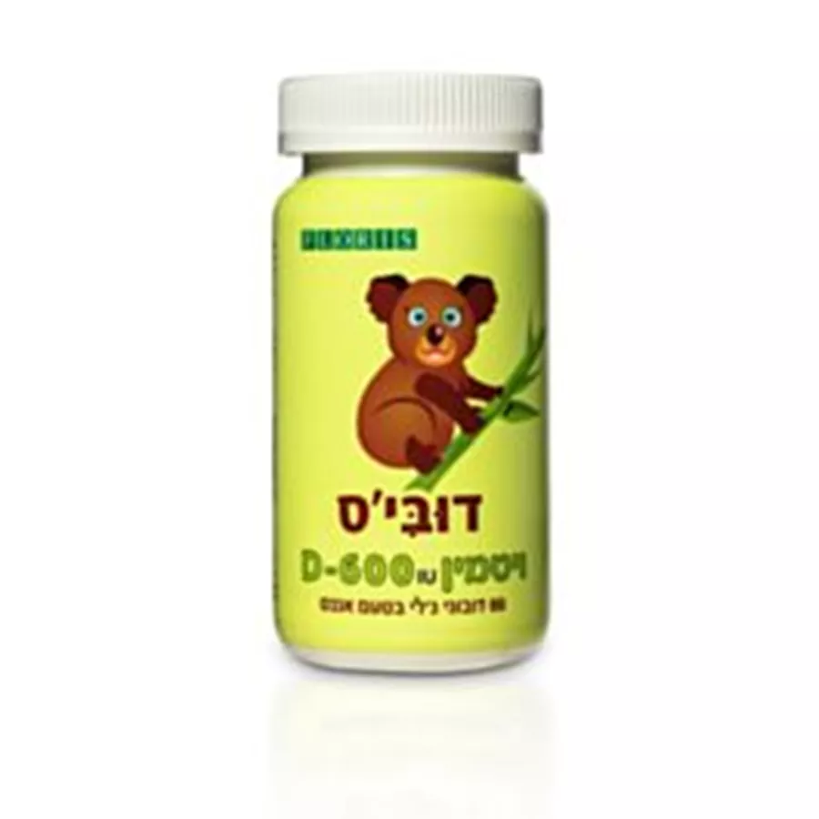 דוביס פלוריש ויטמין D בטעם אננס 60 דובונים / FLORIS