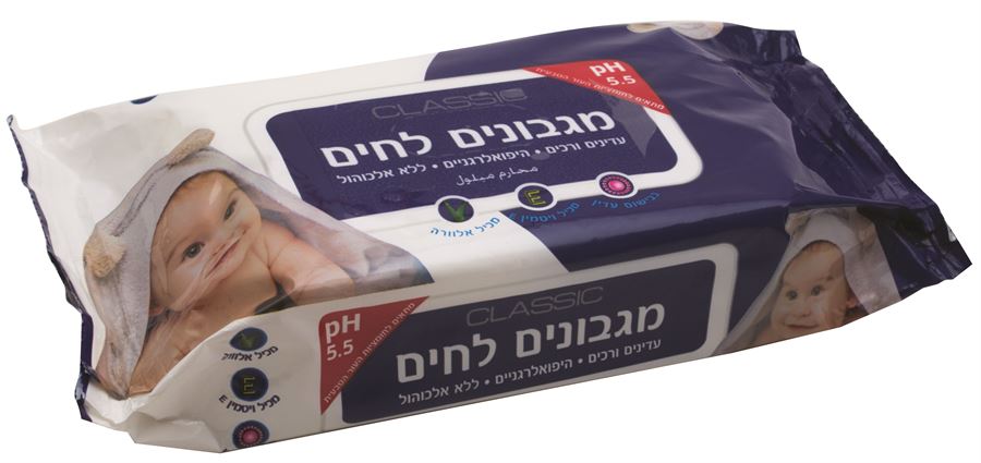קלאסיק מגבונים 72  / Classic