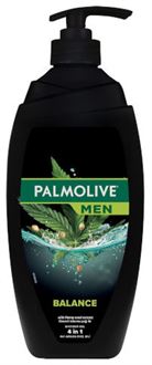 פלמוליב ג'ל רחצה לגבר בלאנס 4 ב-1 750 מ" / PALMOLIVE סופר מדיקה