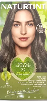 נטורטינט צבע לשיער 6A בלונד אפרפר כהה סופר מדיקה