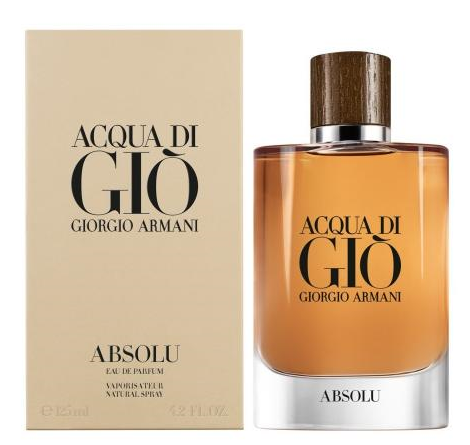 ארמני אקווה די גיו אבסולו  ACQUA DI GIO ABSOLU Giorgio Armani E.D.P 125ml