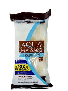 אקווה ספוג מסאז' 178 תאית צמחית / AQUA סופר מדיקה