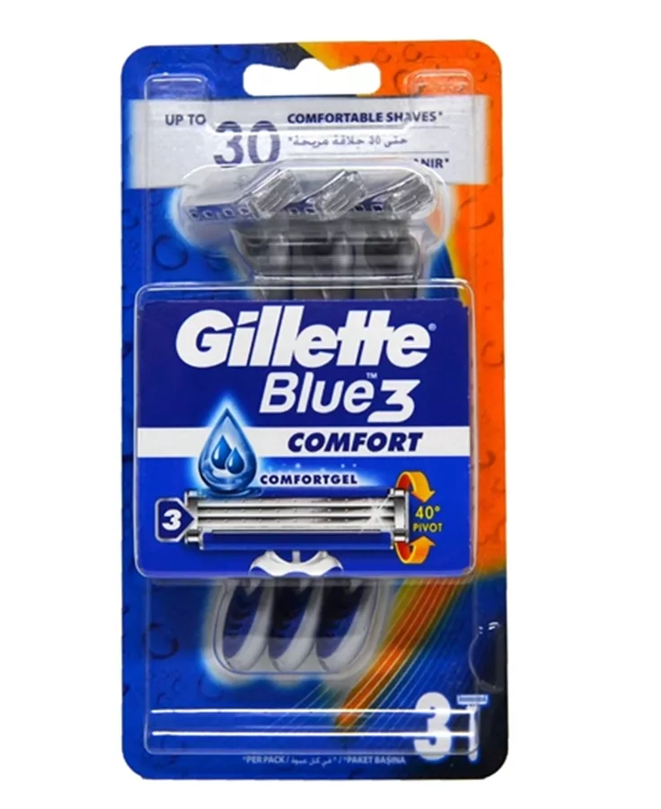 ג'ילט בלו 3 קומפורט 3 סכינים / GILLETTE