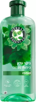 הרבל אסנסס שמפו לניקוי עדין ניחוח מנטה 350 מ"ל / HERBAL ESSENCES סופר מדיקה