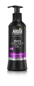 נטורל פורמולה לחות עם שמן קוקוס NATURAL FORMULA סופר מדיקה
