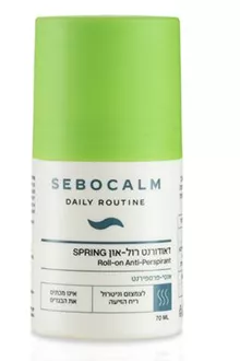 סבוקלם דאודורנט רול און אנטי פרספירנט ספרינג 70 מ"ל / SEBOCALM סופר מדיקה