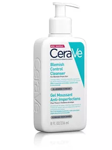 סרווה ניקוי לטיפול במראה פגמי עור  Cerave Blemish Control Cleanser 236ml סופר מדיקה