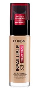 לוריאל מייק-אפ אינפליבל פרש וור 125 L'Oreal Fresh Wear סופר מדיקה