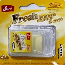 פרש דפי פפרמינט לימון צהוב 24 דפים במארז אחד / FRESH סופר מדיקה