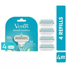 ג'ילט ונוס סמוט 4 סכינים במארז / GILLETTE VENUS סופר מדיקה