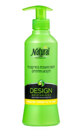 נטורל פורמולה לחות מעצבת במרקם ג'ל לקיבוע תלתלים NATURAL FORMULA