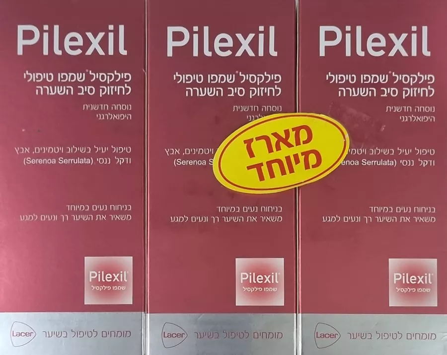 פילקסיל שמפו לחיזוק השיער אדום 300 מ