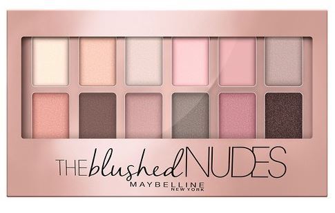 מייבלין פלטת צלליות the blushed nudes