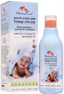 מאמי קר שמן אמבט לתינוק קלנדולה קמומיל 400 מ"ל / MOMMY CARE סופר מדיקה