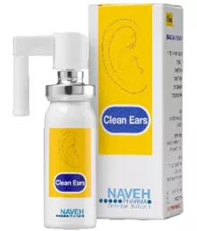 נוה פארמה טיפות אוזניים Clean Ears 15ML סופר מדיקה