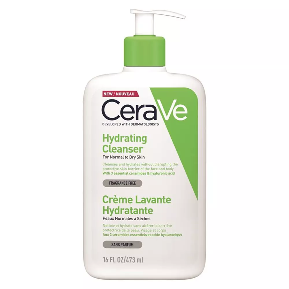 סרווה תחליב ניקוי מזין לעור רגיל עד יבש 473 מל CeraVe