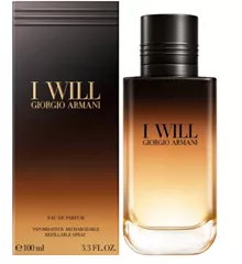 ג'ורג'יו ארמני איי וויל אדפ ניתן למילוי 100 מ"ל Giorgio Armani I Will 100ML EDP סופר מדיקה