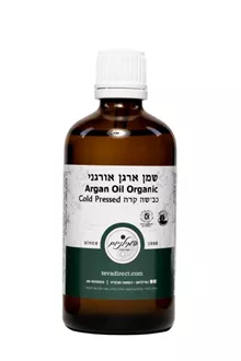 שמן ארג אורגני כבישה קרה 100 מ"ל / ARGAN OIL ORGANIC סופר מדיקה